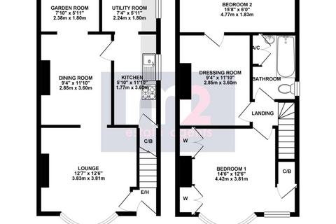 2 bedroom semi-detached house for sale, Mill Street, Newport NP18