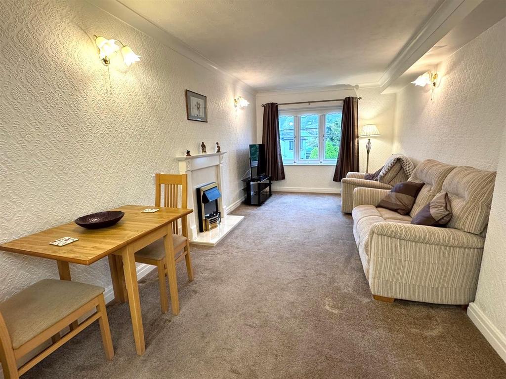 Lounge with dining area