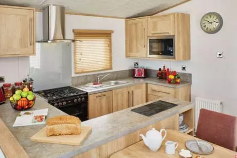 2 bedroom lodge for sale, Shorefield Country Park