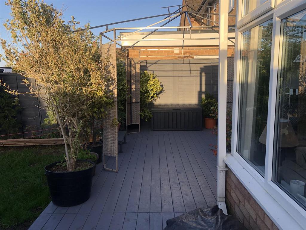 Rear decking