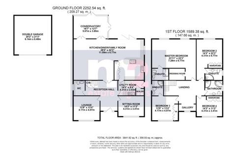 4 bedroom detached house for sale, Little Milton Gardens, Newport NP18