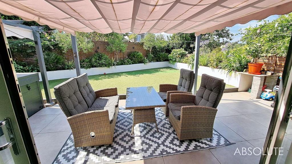 Patio and garden