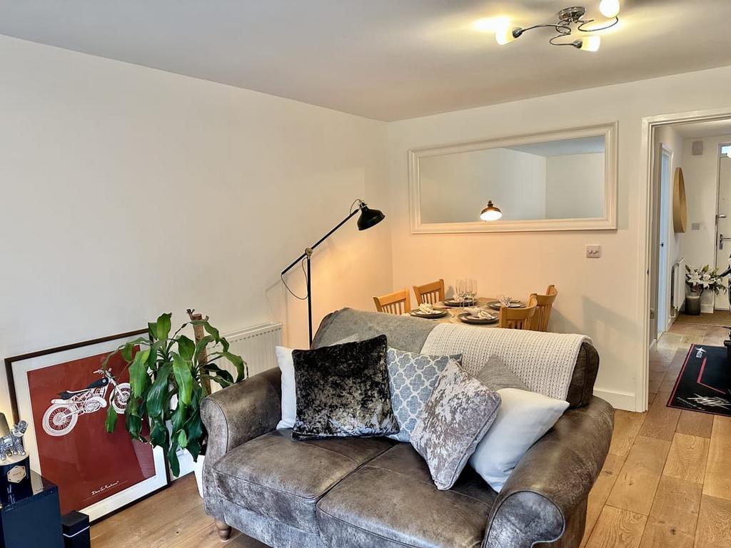 Open-plan living area