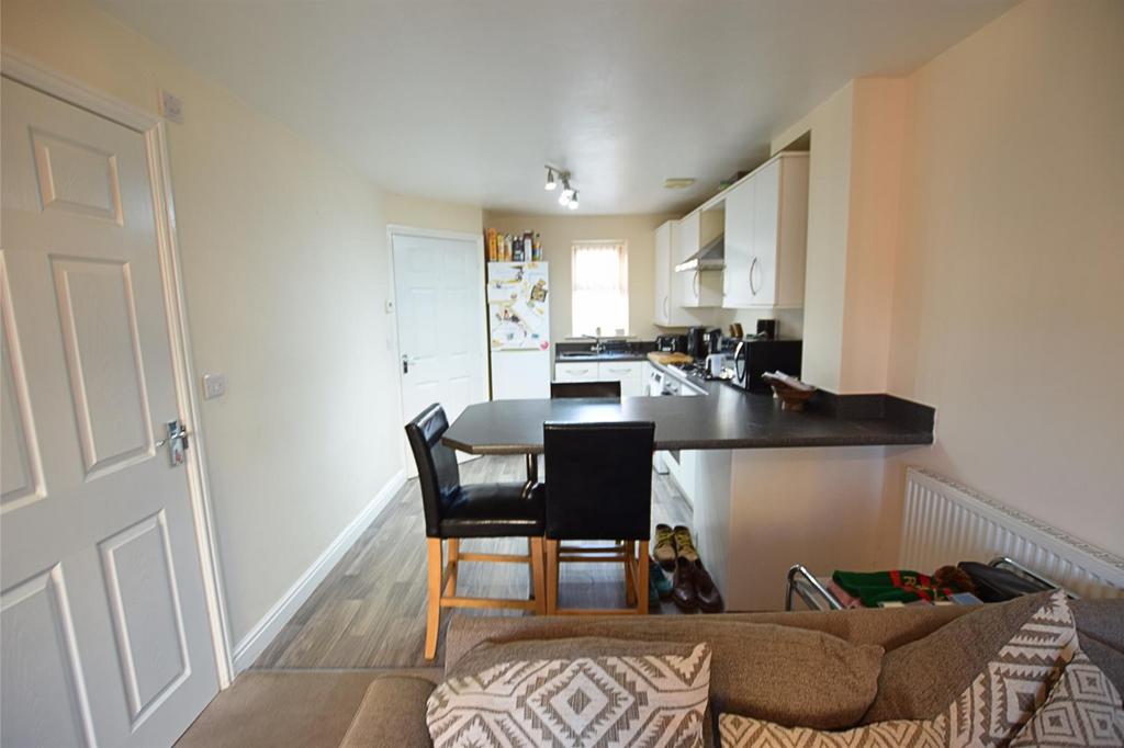 Open plan kitchen living room