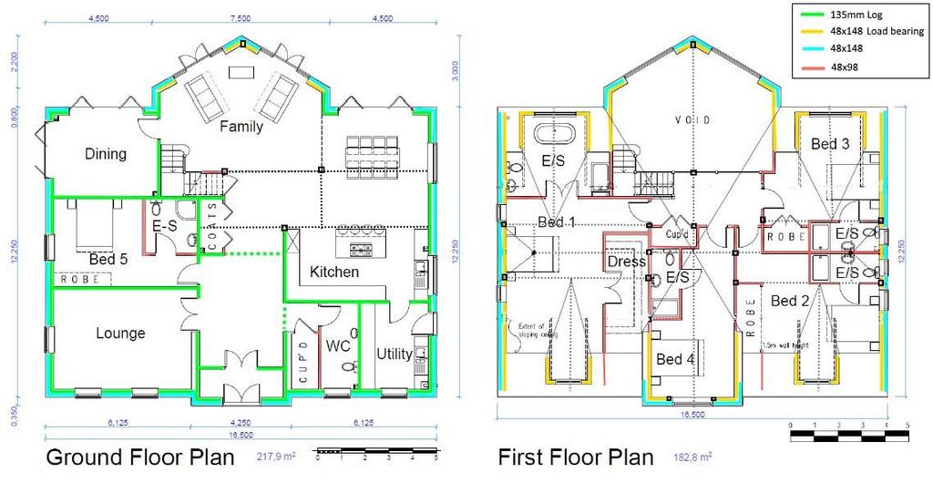 Proposed Floor Plans