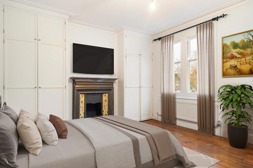 Bedroom - Virtually Staged