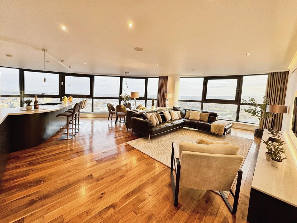 View of Penthouse Apartment, Bridgewater Place 2 bed penthouse for sale - £695,000