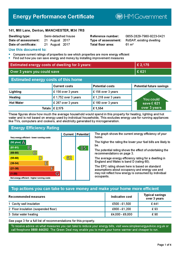 EPC Certificate