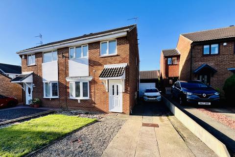 3 bedroom semi-detached house for sale, Galfrid Close, Dalton-le-Dale, Seaham, County Durham, SR7