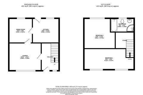 2 bedroom terraced house to rent, Flamank Park, Bodmin, Cornwall, PL31