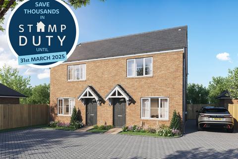 2 bedroom semi-detached house for sale, Plot 89, The Cherry at Bovis Homes @ Priors Hall Park, Burdock street NN17