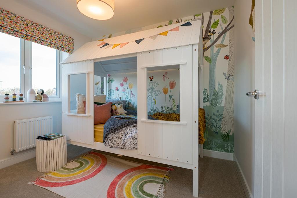 Smaller bedroom ideal for children