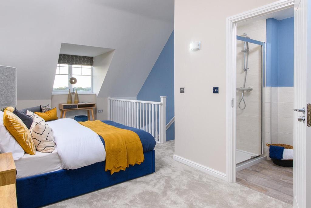 Finished with a modern en-suite