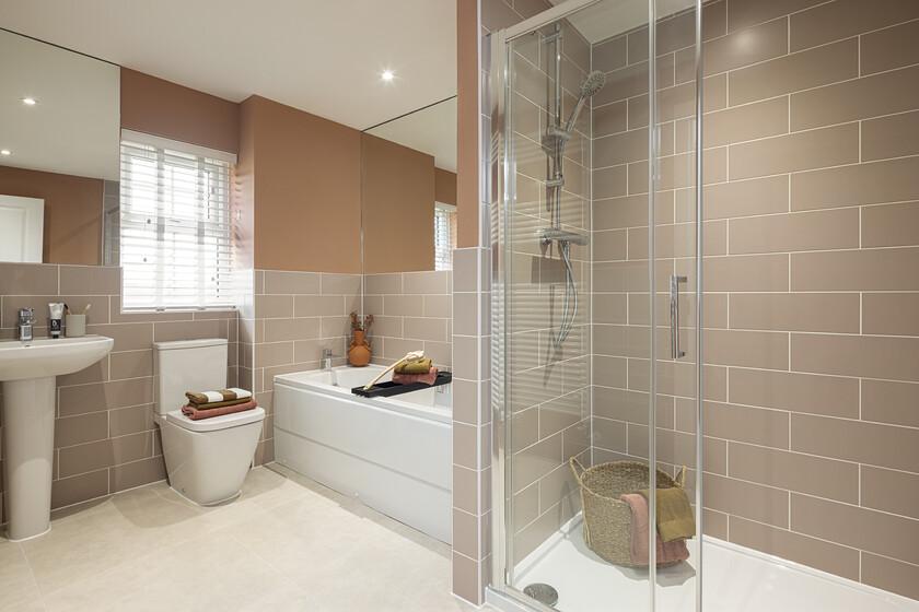 Bathroom in the Blyford 3 bedroom home