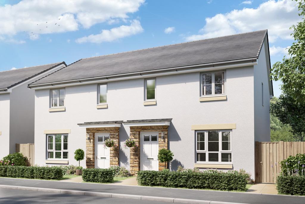 Outside view of Thurso 3 bedroom terraced home