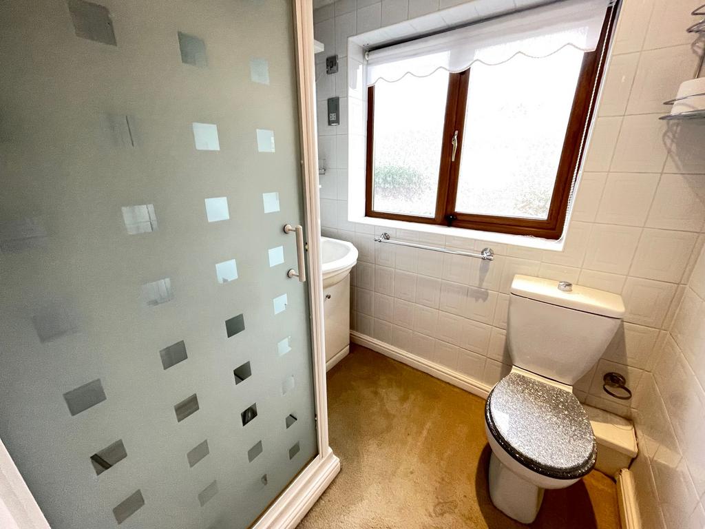 Downstairs shower room