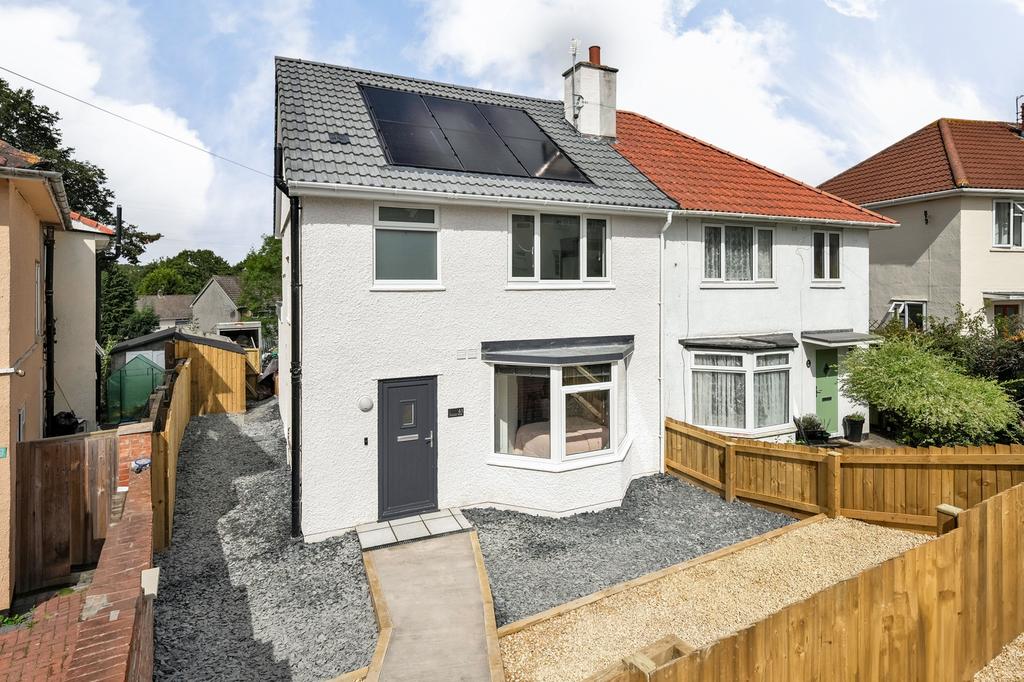 A modern and well-maintained exterior of a prop...