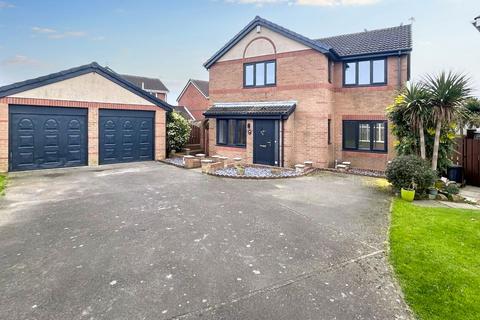 4 bedroom detached house for sale, Lavender Court, Ashington, Northumberland, NE63 9FE