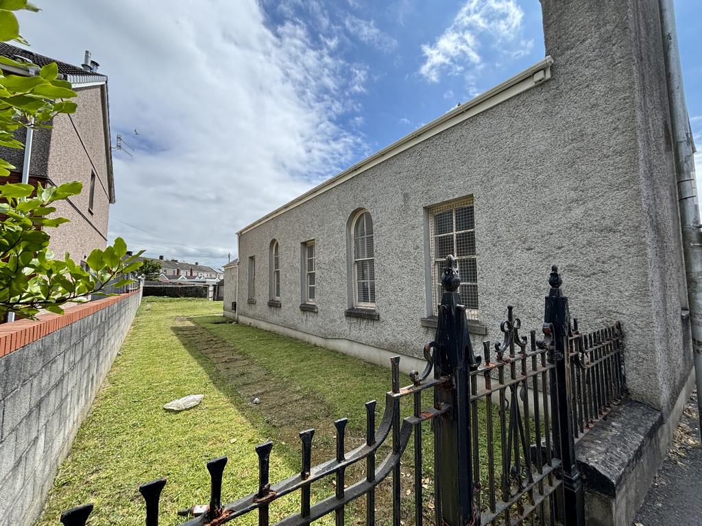 Side elevation vestry