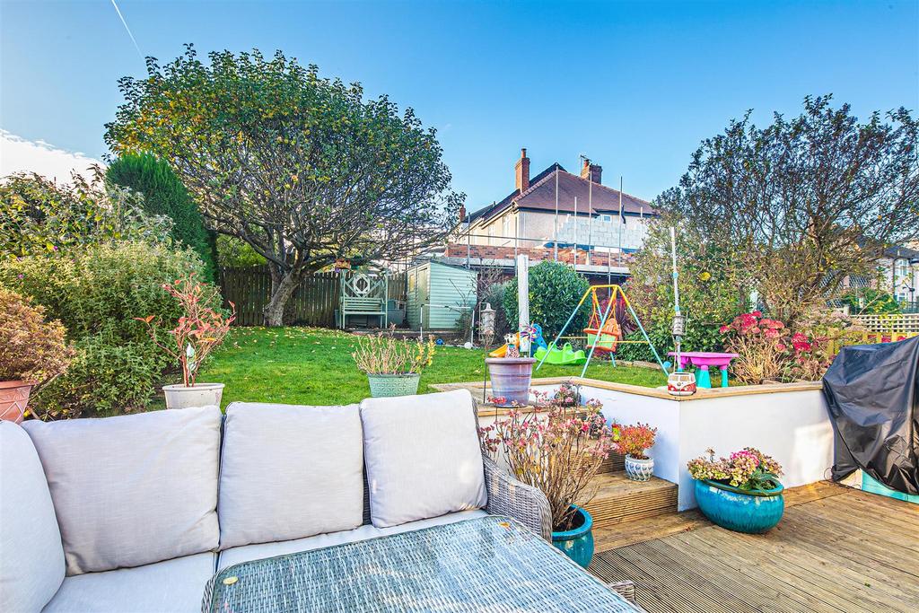 Deck and garden