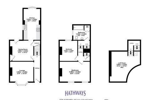 2 bedroom terraced house for sale, Llantarnam Road, Llantarnam, NP44