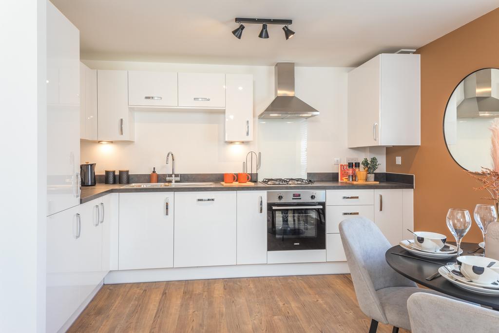 Kitchen and dining room in a Hornsea