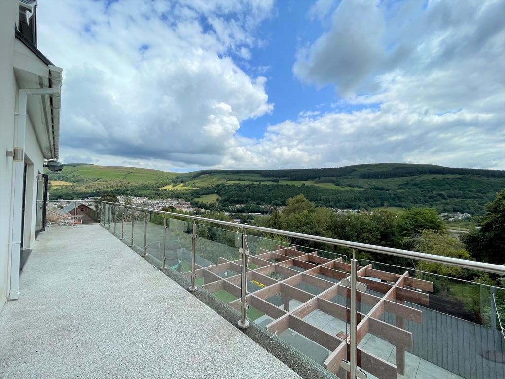 Rear balcony views b