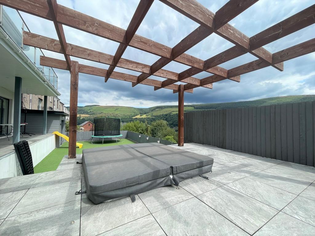 Rear garden c