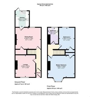 2 bedroom terraced house for sale, St. Aidans Road, Lawe Top, South Shields, Tyne and Wear, NE33 2HD