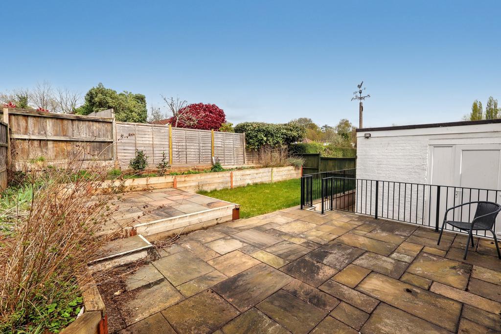 Rear garden