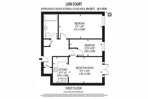 2 bedroom apartment to rent, Shand Street, London