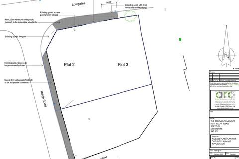 Land for sale, Ralph Road, Staveley, S43