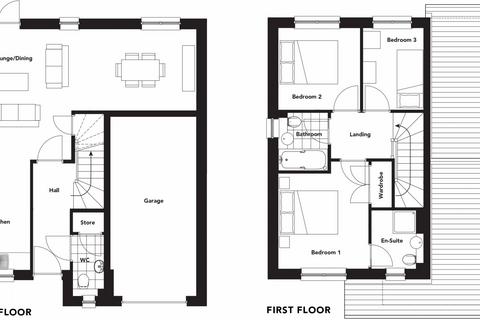 3 bedroom detached house for sale, Brydenway Heights Development, Sinclairston, KA6 7EW