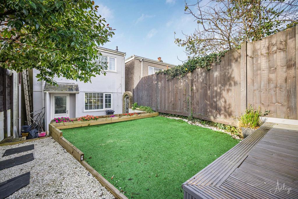 Rear garden
