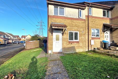 2 bedroom end of terrace house to rent, Badgers Brook, Brackla, Bridgend, Bridgend County. CF31 2QS