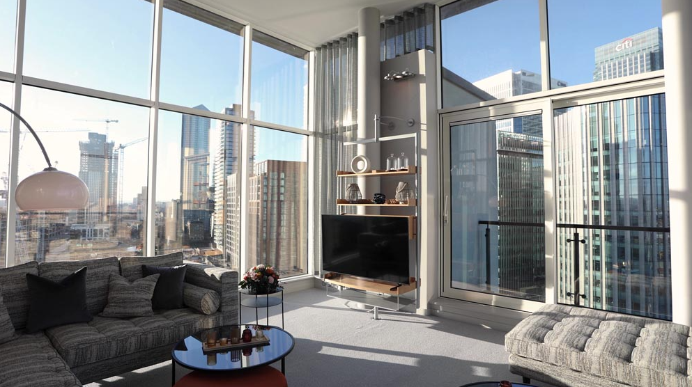 Penthouse Apartment To Rent   Canary Wharf