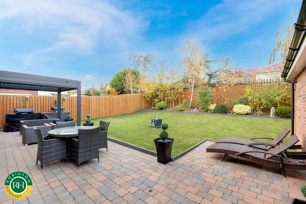 Rear garden
