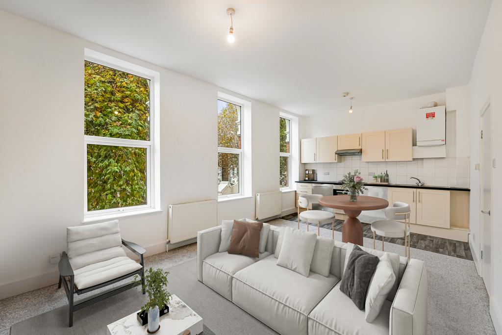 Reception   Dining   Kitchen   Virtually Staged