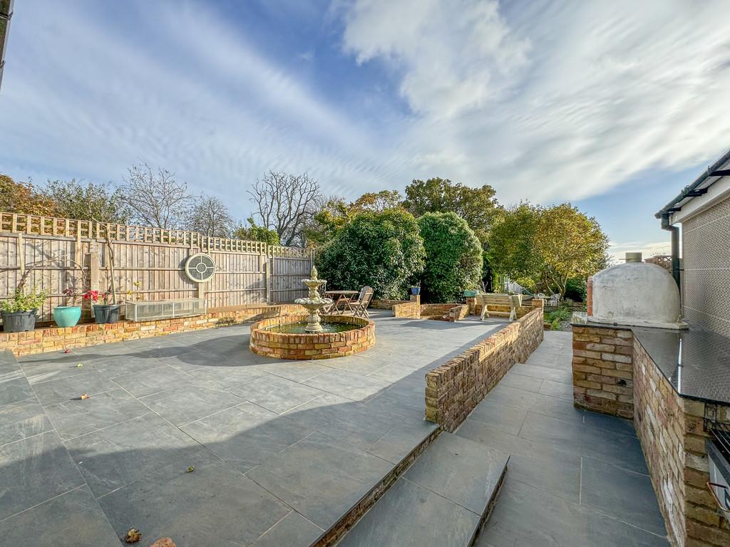 Rear patio
