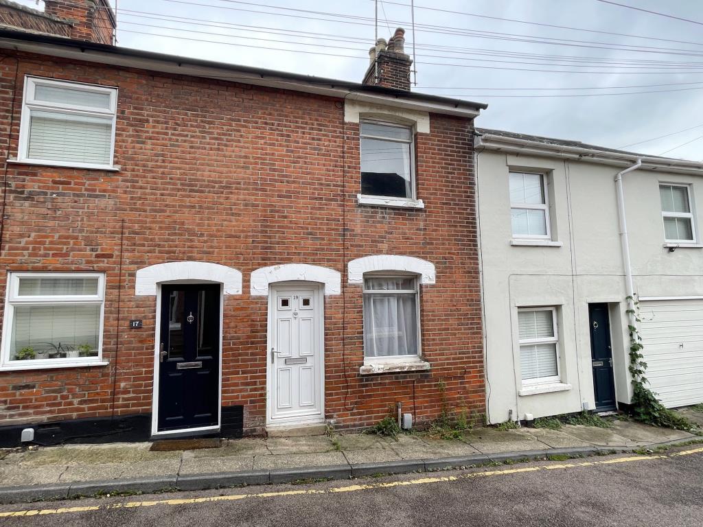 Front view of the two bedroom house in Colchester