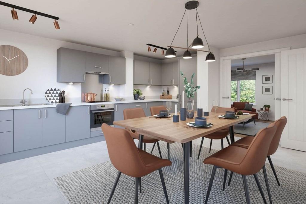 Spacious kitchen perfect for entertaining