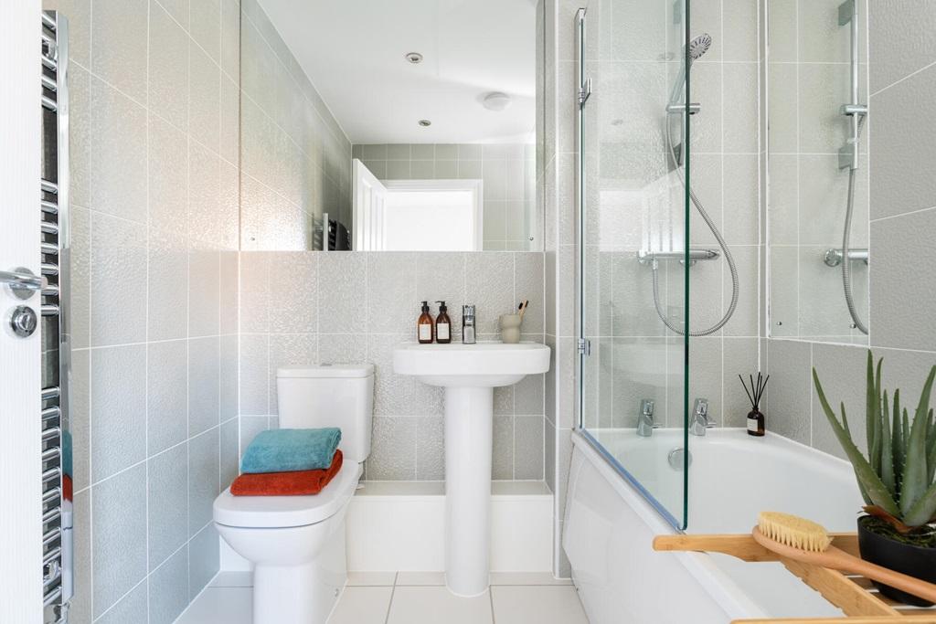 Choose upgraded tiles for your bathroom