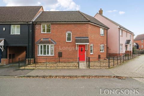 3 bedroom semi-detached house for sale, Washington Drive, Carbrooke