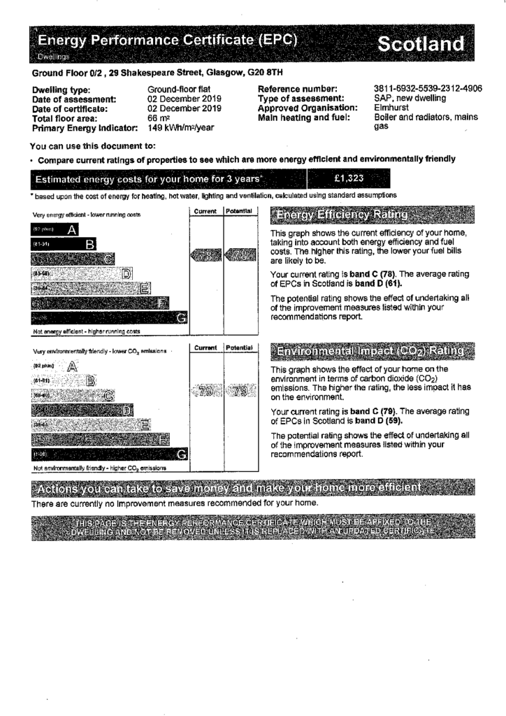 EPC Certificate