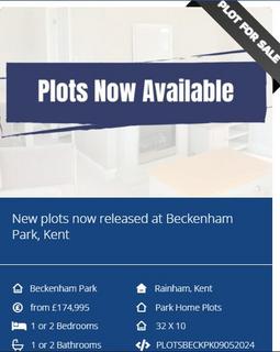 1 bedroom park home for sale, Beckenham Residential Park