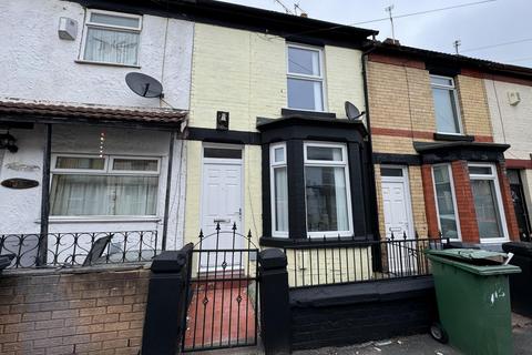 2 bedroom terraced house to rent, Woodville Road, Wirral CH42