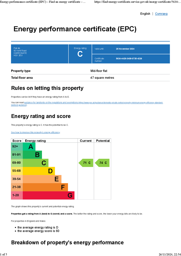 Energy Performance Certificate