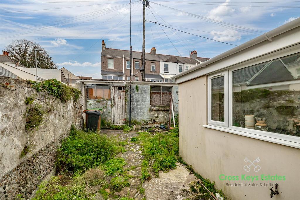 Rear Courtyard &amp; Garage