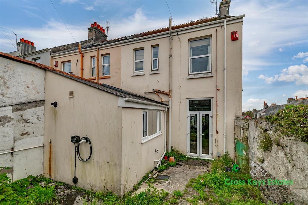 Rear Courtyard &amp; Garage