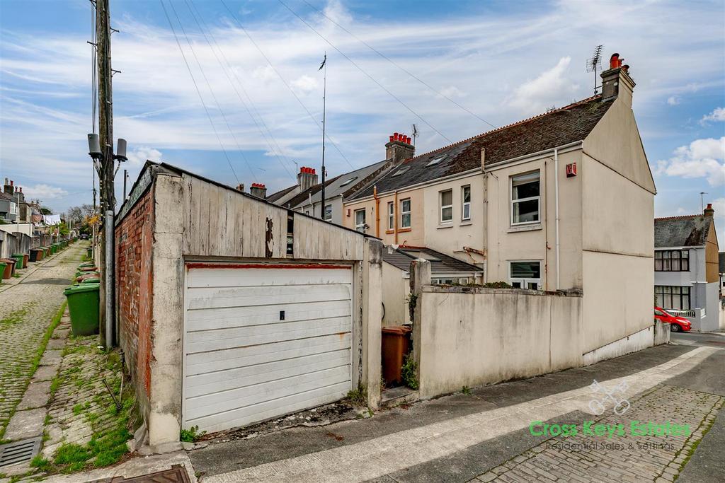 Rear Courtyard &amp; Garage